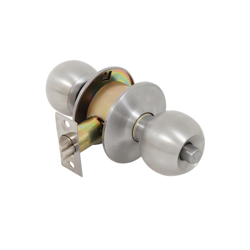 ลูกบิดทั่วไป AZLE MAT053 หัวกลม สีสเตนเลส