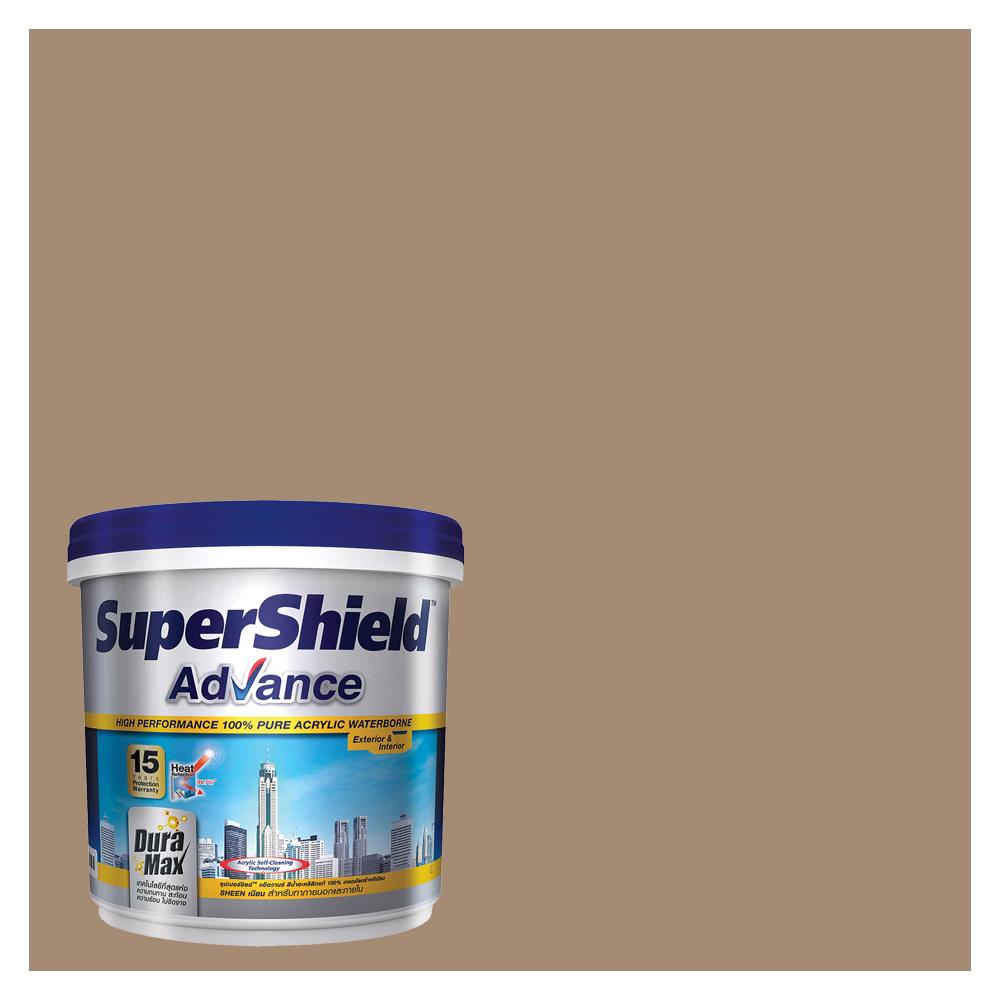 สีน้ำทาภายนอกTOA SUPERSHIELD ADVANCE #8551 สี POCAHONTAS เนียน 9 ลิตร