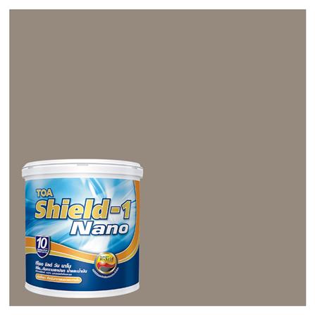 สีน้ำทาภายนอก ชนิดกึ่งเงา TOA SHIELD-1 8760 สี OLD ENGLISH CASTLE 2.5 แกลลอน