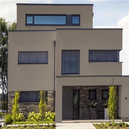 สีน้ำทาภายนอก ชนิดกึ่งเงา TOA SHIELD-1 8760 สี OLD ENGLISH CASTLE 2.5 แกลลอน_2