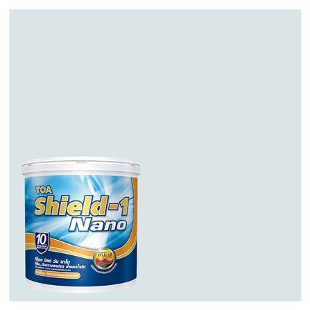 สีน้ำทาภายนอก ชนิดกึ่งเงา TOA SHIELD-1 7372 สี PHANTOM LAKE 2.5 แกลลอน_0