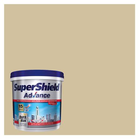 สีน้ำทาภายนอก TOA SUPERSHIELD ADVANCE 8513 สี PALE PORTABELLA กึ่งเงา 9 ลิตร