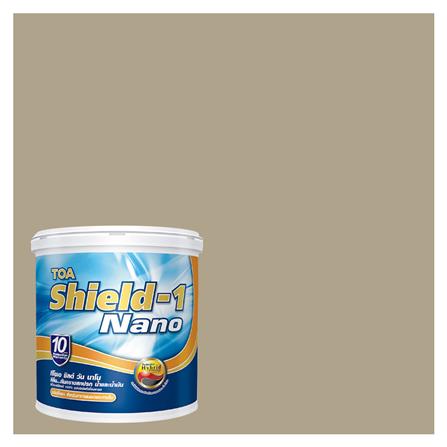 สีน้ำทาภายนอก TOA SHIELD-1 NANO 8496 สี WESTOVER HILLS กึ่งเงา 2.5 แกลลอน_0