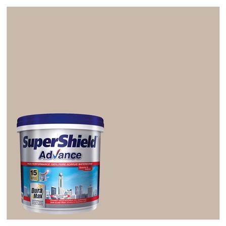 สีน้ำทาภายนอก TOA SUPERSHIELD ADVANCE 8770 สี BEIGE RAGE กึ่งเงา 9 ลิตร_0