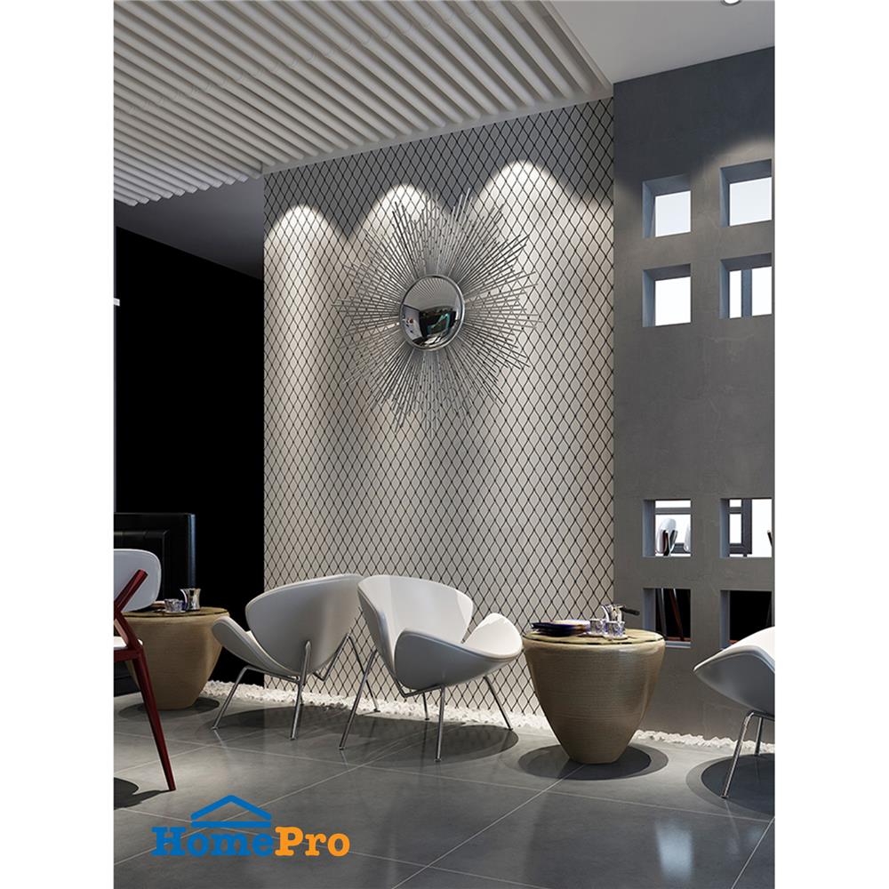 โมเสคพอร์ซเลน 26.4x28ซม.COTTO ทรีลีฟ ขาว PM