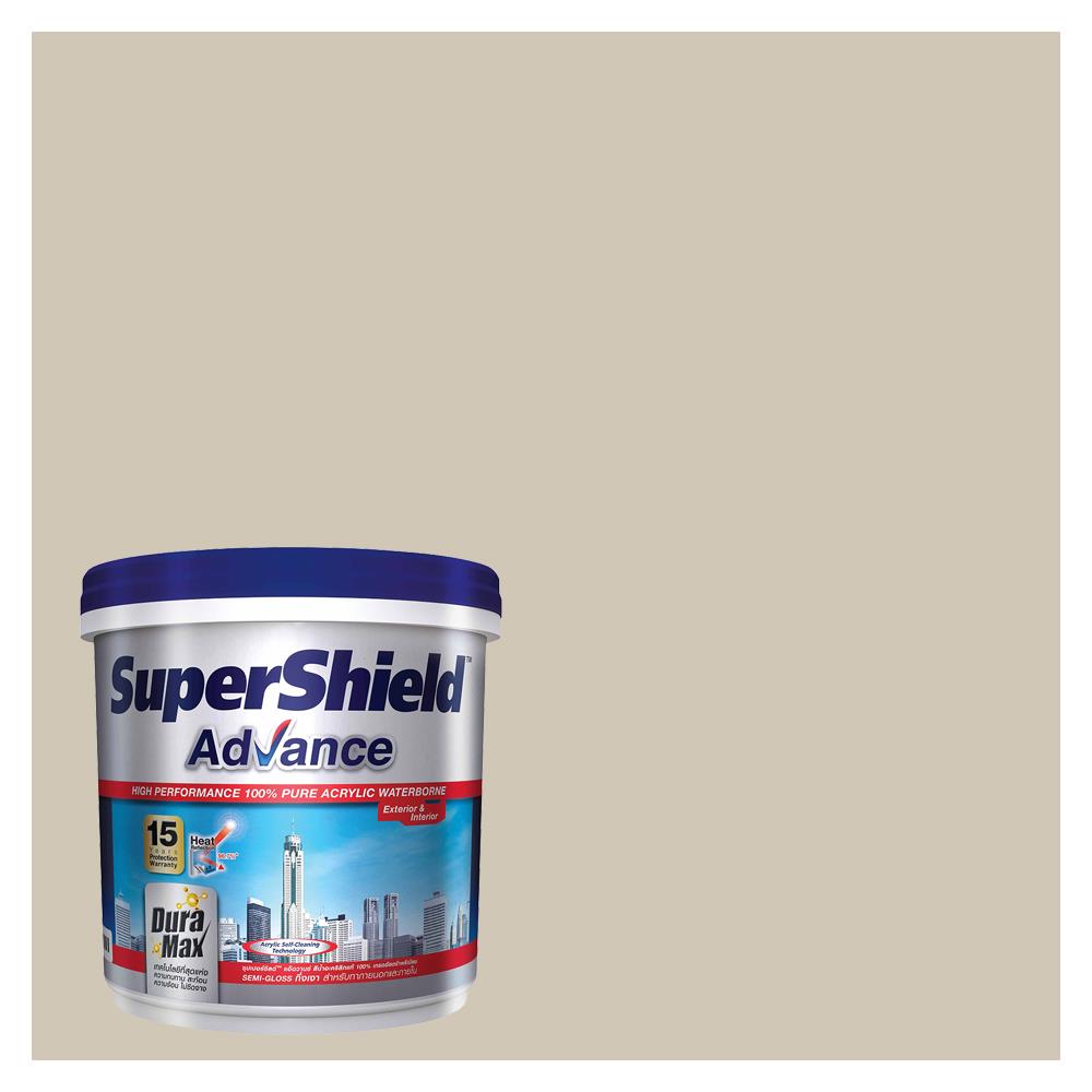 สีน้ำทาภายนอก TOA SUPERSHIELD ADVANCE 8450 สี TURIYA กึ่งเงา 9 ลิตร