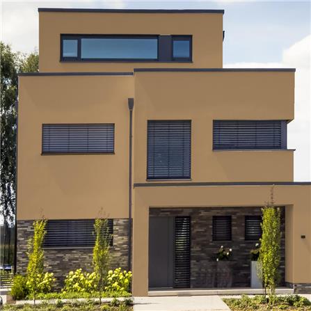 สีน้ำทาภายนอก TOA SHIELD-1 8535 สี TUMBLE TAN กึ่งเงา 2.5 แกลลอน_2