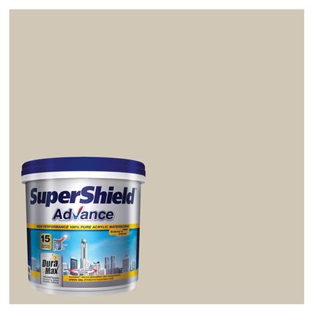 สีน้ำทาภายนอก TOA SUPERSHIELD ADVANCE 8450 สี TURIYA เนียน 9 ลิตร_0