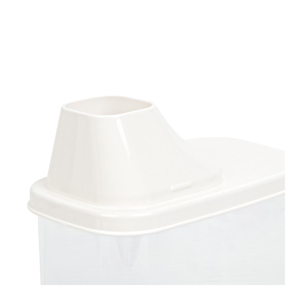 ขวดโหลเหลี่ยมฝาดึง SAN FELLI SCOOPING CUP 1.6 ลิตร สีขาว