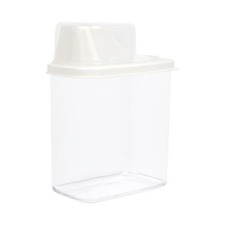 ขวดโหลเหลี่ยมฝาดึง SAN FELLI SCOOPING CUP 1.6 ลิตร สีขาว_0