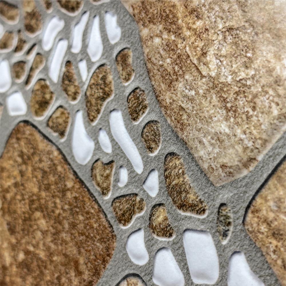 กระเบื้องพื้น 40x40 ซม. TARA บริดสโตน น้ำตาล 0.96 ตร.ม.