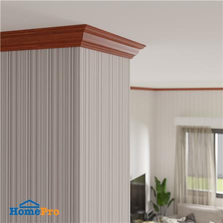 บัวฝ้าPS CROBERN-2401 6.5x300x1 ซม. สีสัก_4