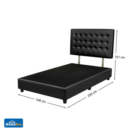 ฐานรองหัวเตียง 3.5 ฟุต HOME LIVING STYLE MUNICH สีดำ_6