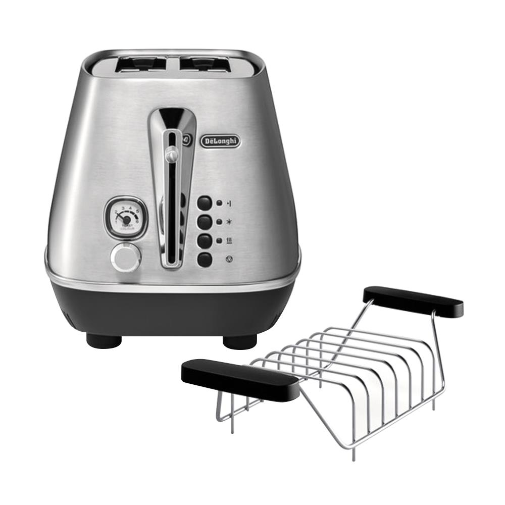 เครื่องปิ้งขนมปัง DELONGHI CTI2103 สีเงิน