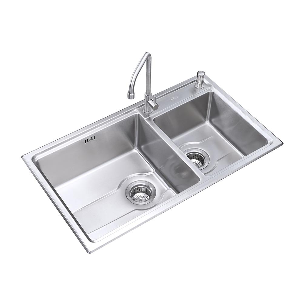 ซิงค์ฝัง 2หลุม MEX TD822