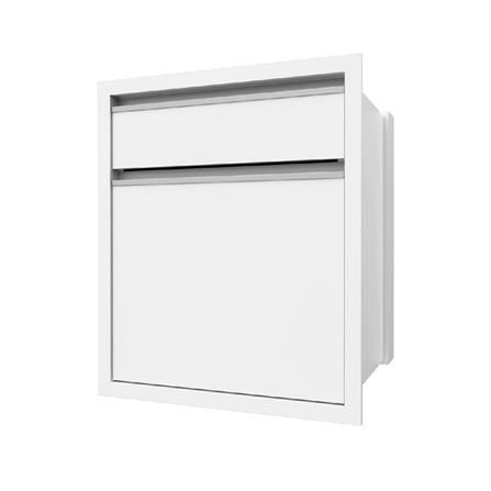 ตู้ลิ้นชัก 2 ชั้น JUPITER ACADIA 52x63 ซม. สีขาว_1