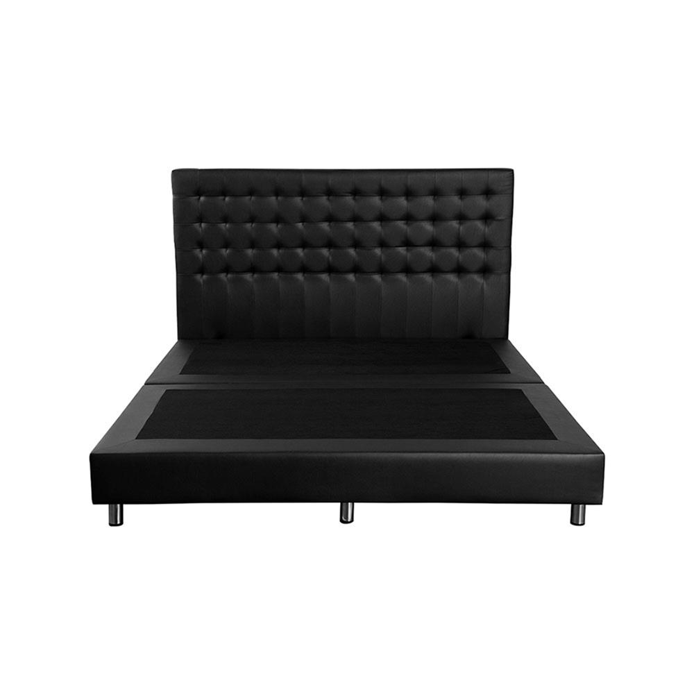 ฐานรองหัวเตียง 6 ฟุต HOME LIVING STYLE BERLIN สีดำ