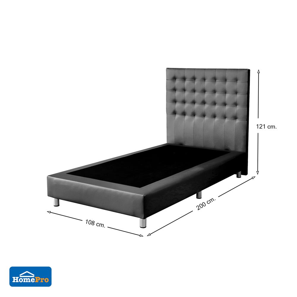 ฐานรองหัวเตียง 3.5 ฟุต HOME LIVING STYLE BERLIN สีเทาเข้ม