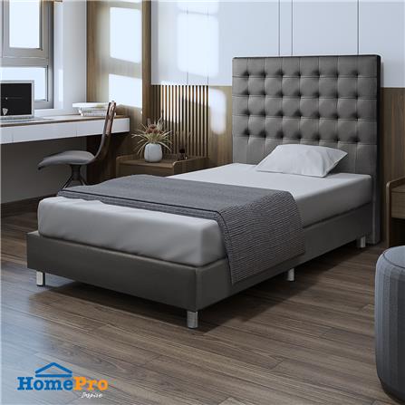 ฐานรองหัวเตียง 3.5 ฟุต HOME LIVING STYLE BERLIN สีเทาเข้ม_4