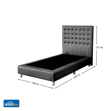 ฐานรองหัวเตียง 3.5 ฟุต HOME LIVING STYLE BERLIN สีเทาเข้ม_6