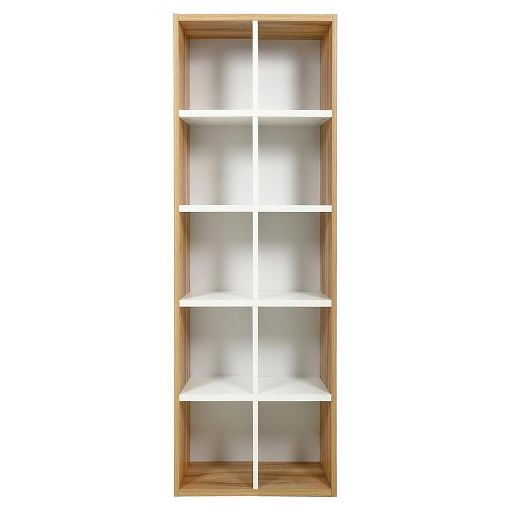 ชั้นวางของทึบ 10 ช่อง FURDINI HPN-10 สีโรมา/ขาว