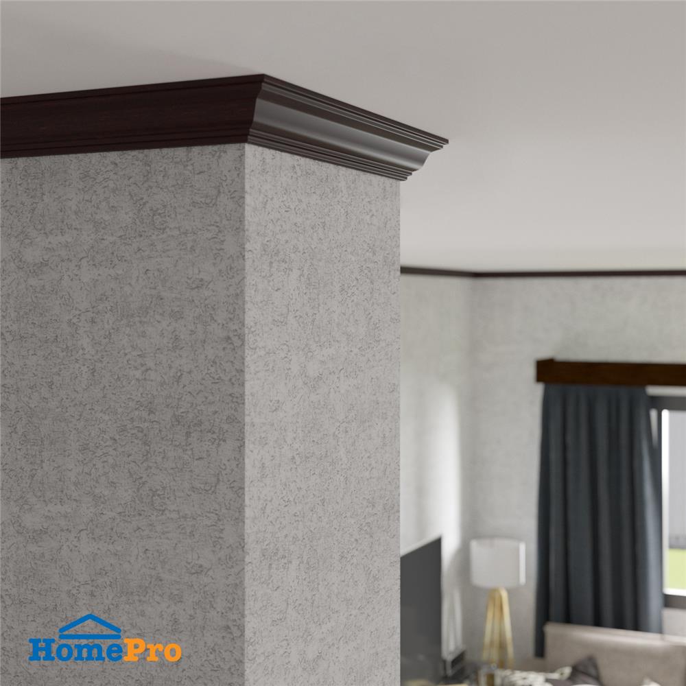 บัวฝ้าPS CROBERN-2401 6.5x300x1 ซม. สีโอ๊ค