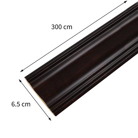 บัวฝ้าPS CROBERN-2401 6.5x300x1 ซม. สีโอ๊ค_5