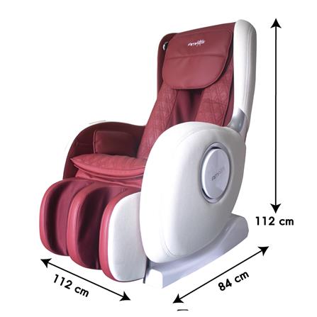 เก้าอี้นวดไฟฟ้า AMAXS SMART EZY133 สีแดง_4