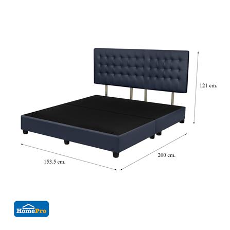 ฐานรองหัวเตียง 5 ฟุต HOME LIVING STYLE MUNICH สีกรมท่า_7