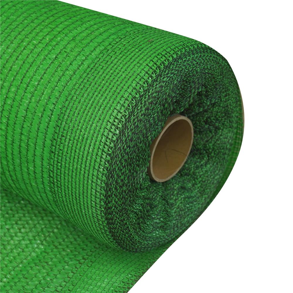 สแลนม้วนกรองแสง 80 เปอร์เซ็นต์ ทอ 3 เข็ม SPRING 1 ม.X100 หลา สีเขียว