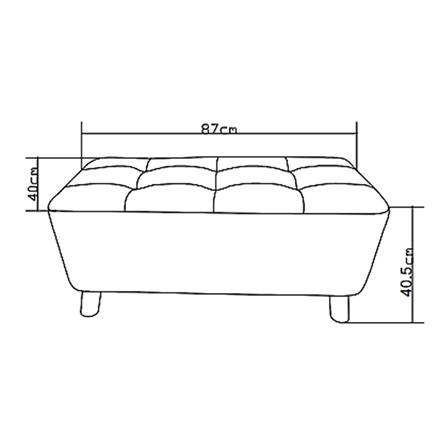 สตูล FURDINI PIPER สีเทา_8