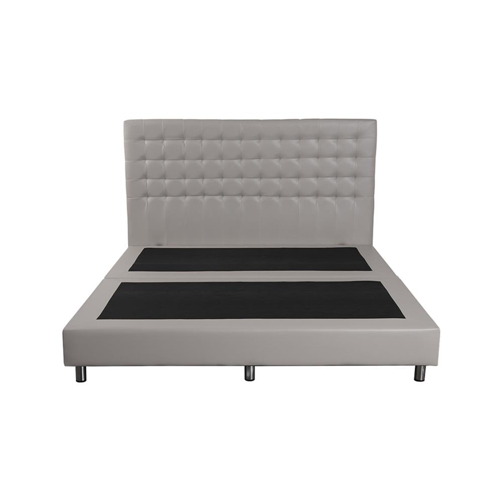 ฐานรองหัวเตียง 6 ฟุต HOME LIVING STYLE BERLIN สีเทาอ่อน