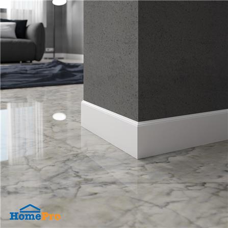 บัวพื้นPS CROBERN-3405 9x300x0.7 ซม. สีขาว_4