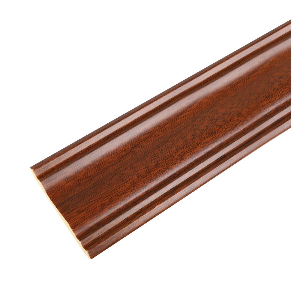 บัวฝ้าPS CROBERN-2401 6.5x300x1 ซม. สีมะค่า