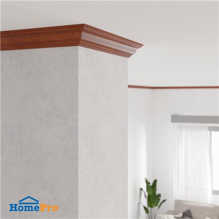 บัวฝ้าPS CROBERN-2401 6.5x300x1 ซม. สีมะค่า_4