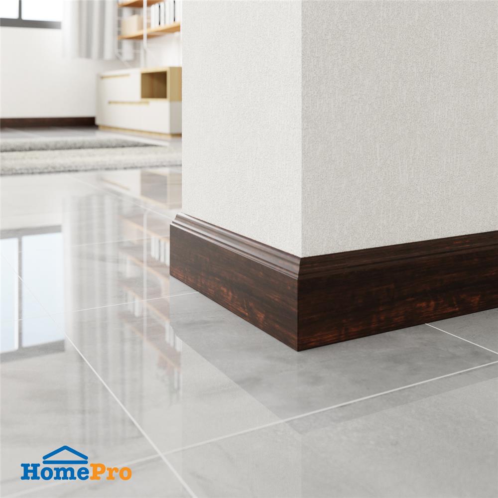 บัวพื้น PS CROBERN LD-4001 10x300x1.5 ซม. สีโอ๊ค