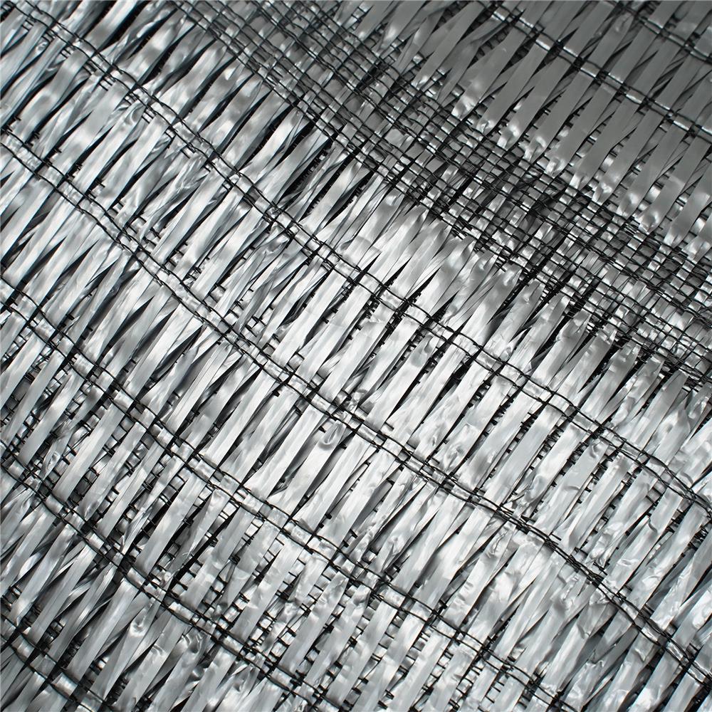 สแลนแพ็กกรองแสง 50 เปอร์เซ็นต์ ทอ 3 เข็ม SPRING 2X10 ม. สีเทา