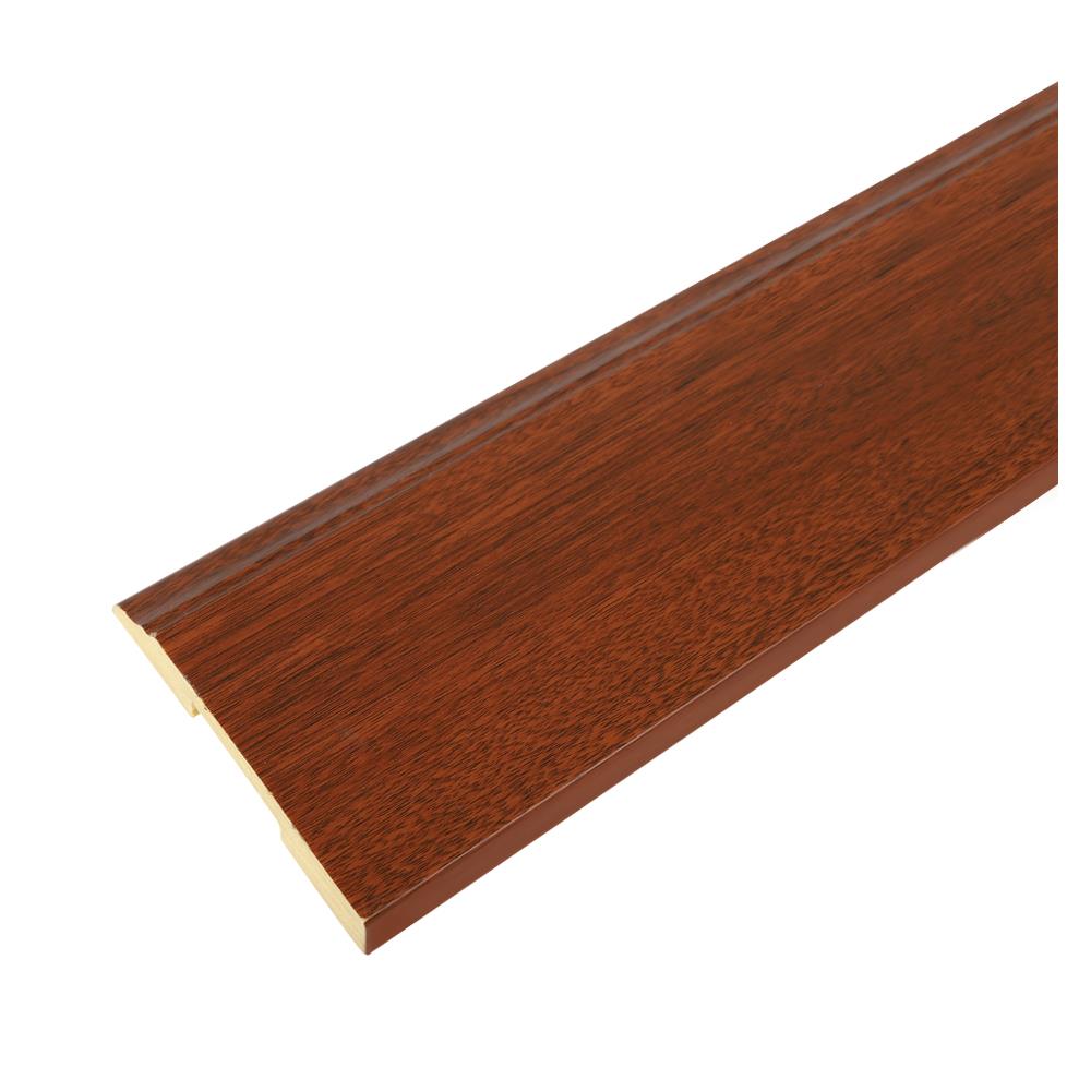 บัวพื้น PS CROBERN LD-4001 10x300x1.5 ซม. สีมะค่า