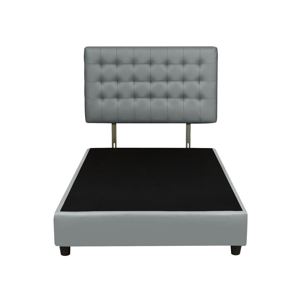 ฐานรองหัวเตียง 3.5 ฟุต HOME LIVING STYLE MUNICH สีเทาเข้ม