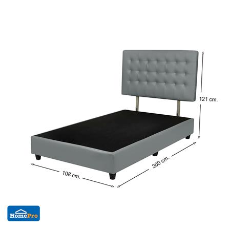 ฐานรองหัวเตียง 3.5 ฟุต HOME LIVING STYLE MUNICH สีเทาเข้ม_6