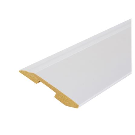 บัวพื้น PS CROBERN LD-3601 9.5x300x1.2 ซม. สีขาว