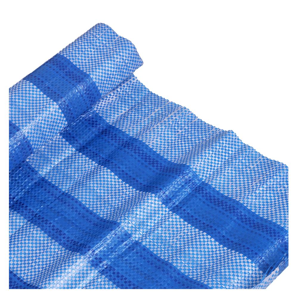 ผ้าใบรุ่นประหยัด SPRING 72 นิ้ว x25 หลา สีฟ้า-ขาว