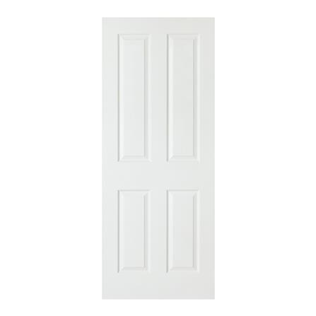 ประตูภายใน HDF AZLE ศรีวิชัย 4 ลูกฟัก 80X200 ซม. สีรองพื้น