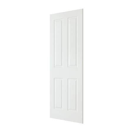 ประตูภายใน HDF AZLE ศรีวิชัย 4 ลูกฟัก 80X200 ซม. สีรองพื้น_1