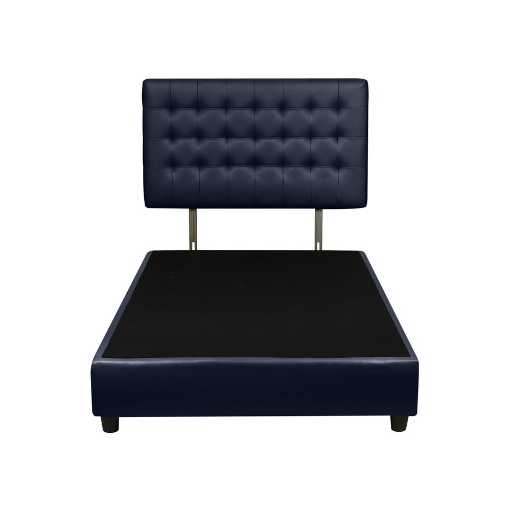 ฐานรองหัวเตียง 3.5 ฟุต HOME LIVING STYLE MUNICH สีกรมท่า