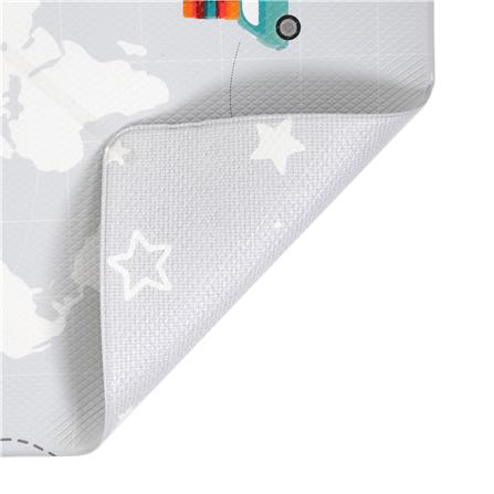 แผ่นอเนกประสงค์ HOME LIVING STYLE TRAVEL STAR 135x185 ซม. สีเทา_1