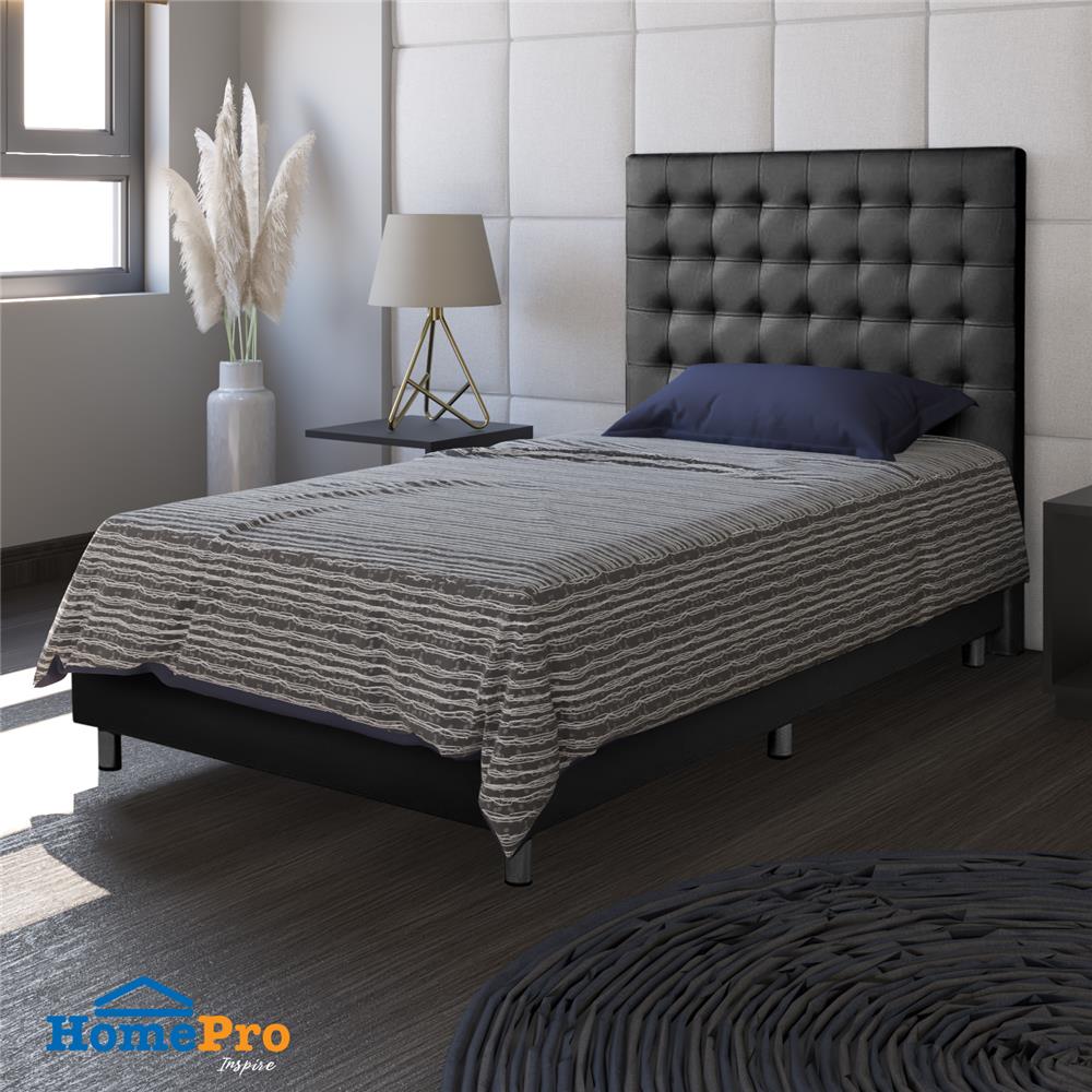 ฐานรองหัวเตียง 3.5 ฟุต HOME LIVING STYLE BERLIN สีดำ