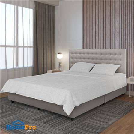 ฐานรองหัวเตียง 6 ฟุต HOME LIVING STYLE MUNICH สีเทาอ่อน_5