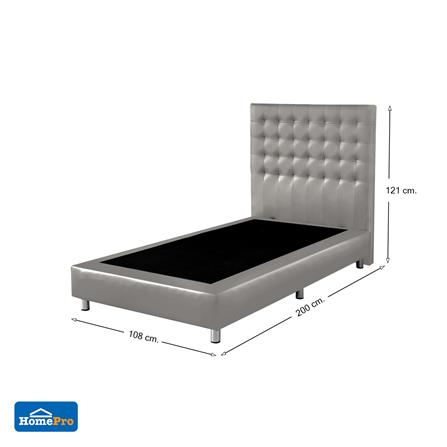 ฐานรองหัวเตียง 3.5 ฟุต HOME LIVING STYLE BERLIN สีเทาอ่อน_5