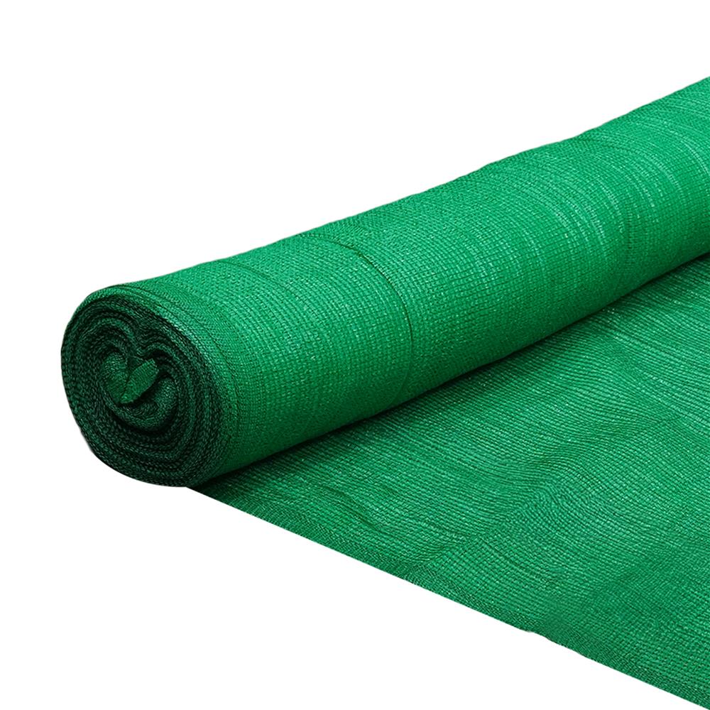 สแลนม้วนกรองแสง 80 เปอร์เซ็นต์ ทอ 3 เข็ม SPRING 2 ม.X50 หลา สีเขียว